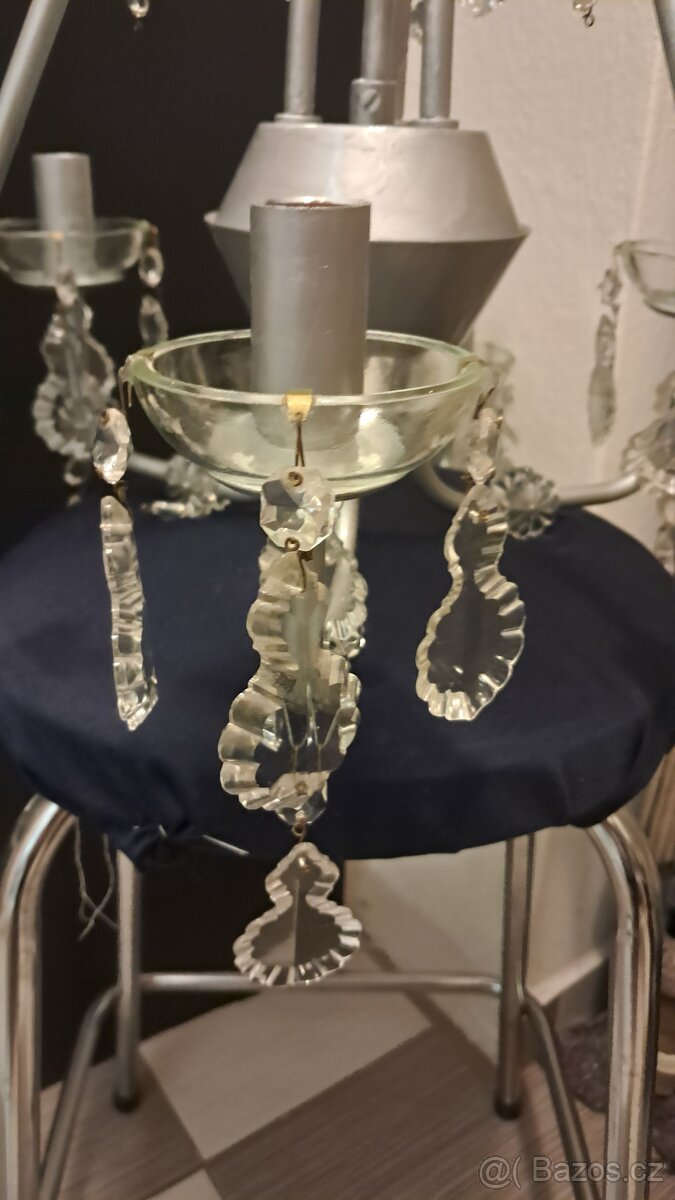kristalovy retro lustr - 4