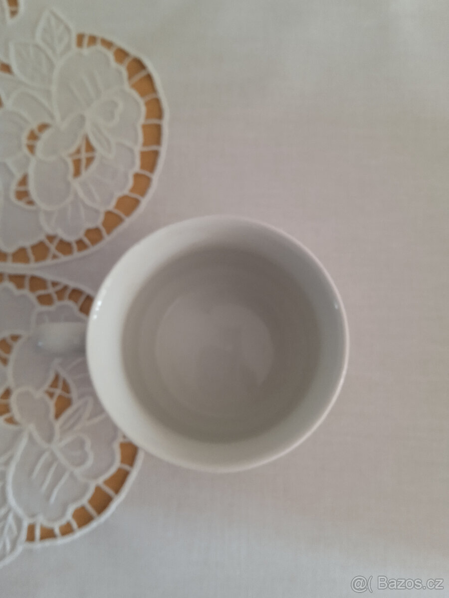 Retro porcelánový hrnek - 4