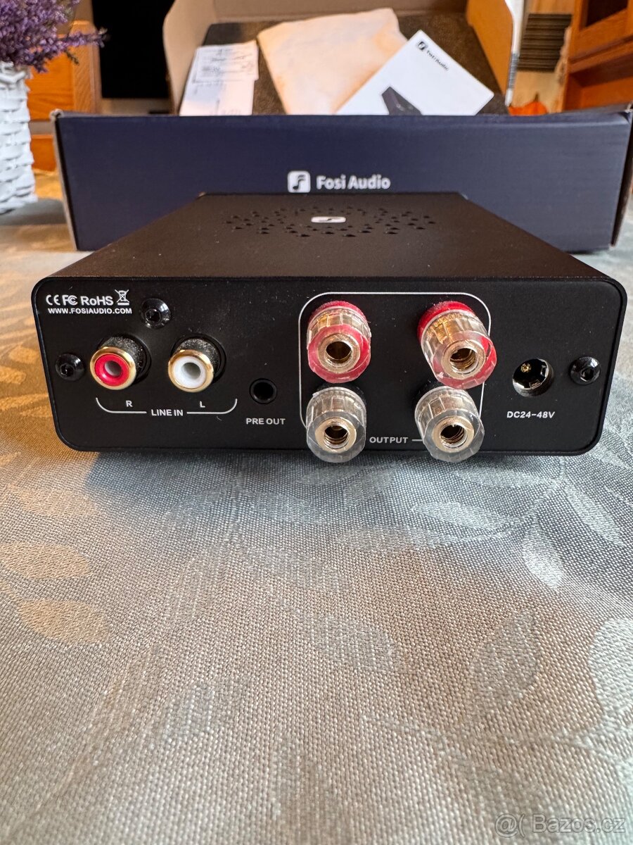MINI ZESILOVAČ FOSI AUDIO V3 STEREO - 4