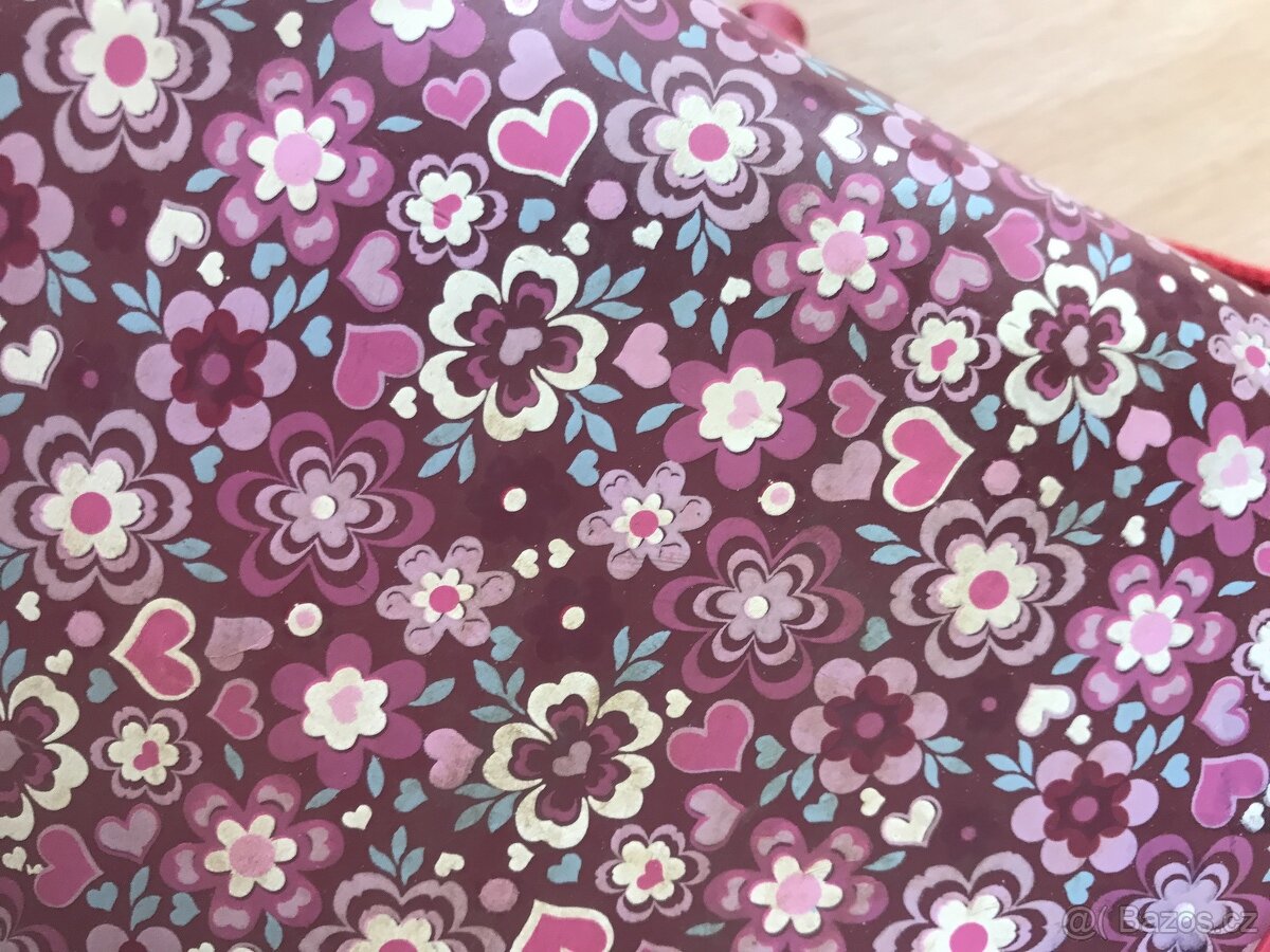 holinky, kvítkované, velkost 33, gumáky - 4