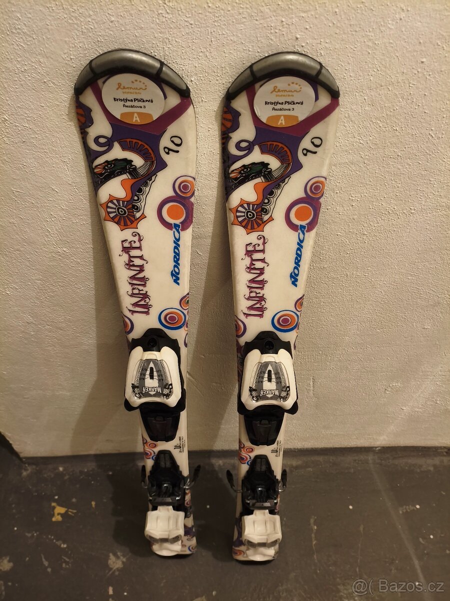 Dětské Lyže Nordica + boty Dalbello - 4