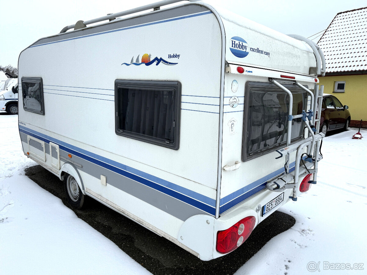 Hobby 450 UF Excellent , PŘEDSTAN, SOLAR, NOSIČ KOL - 4