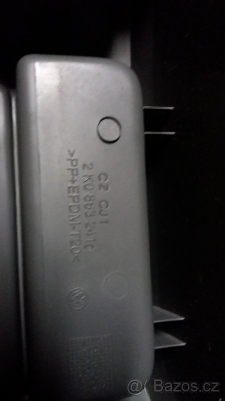 Středový tunel VW Caddy 04- 2K0863241C - 4