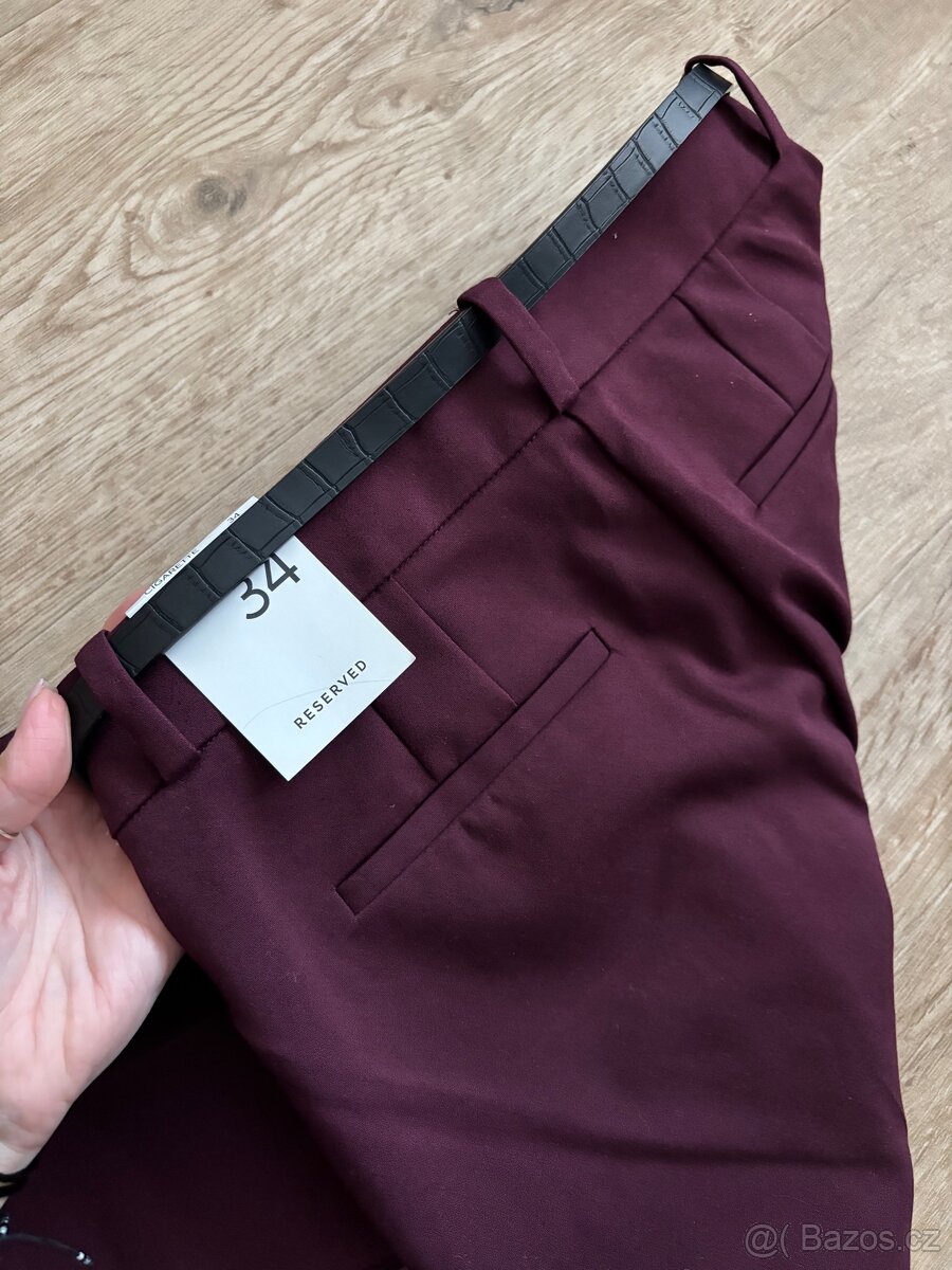 Elegantní kalhoty Reserved - 4