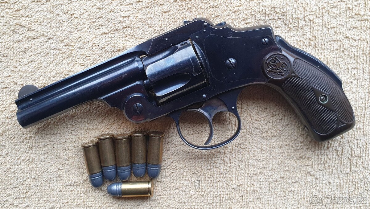Historický revolver Smith&Wesson cal.38CFDA Hammerless - 4