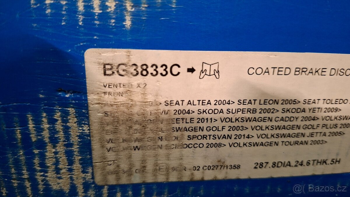 brzdový kotouč - 4