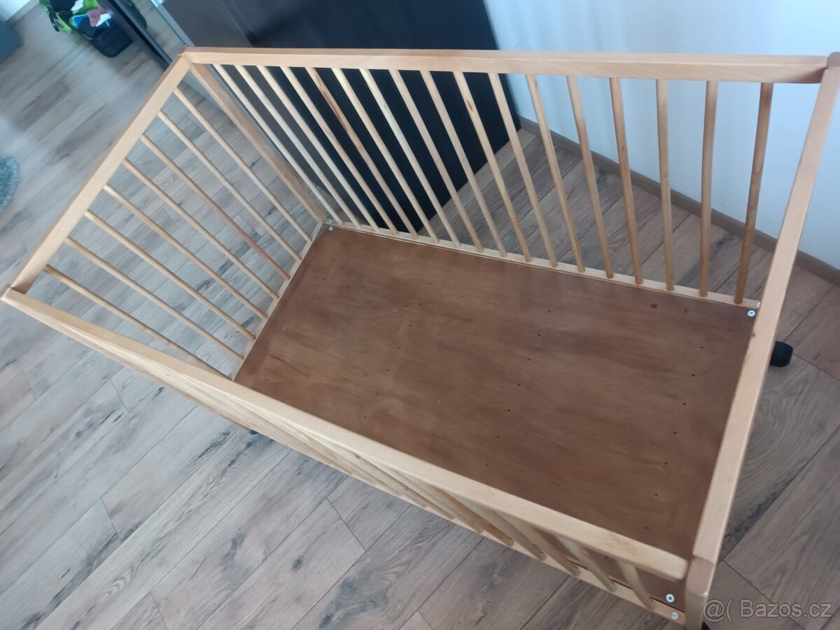 Dětská postýlka s matrací ikea nová - 4