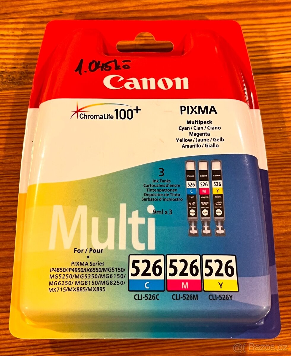 Canon 521, 525, 526 - 4