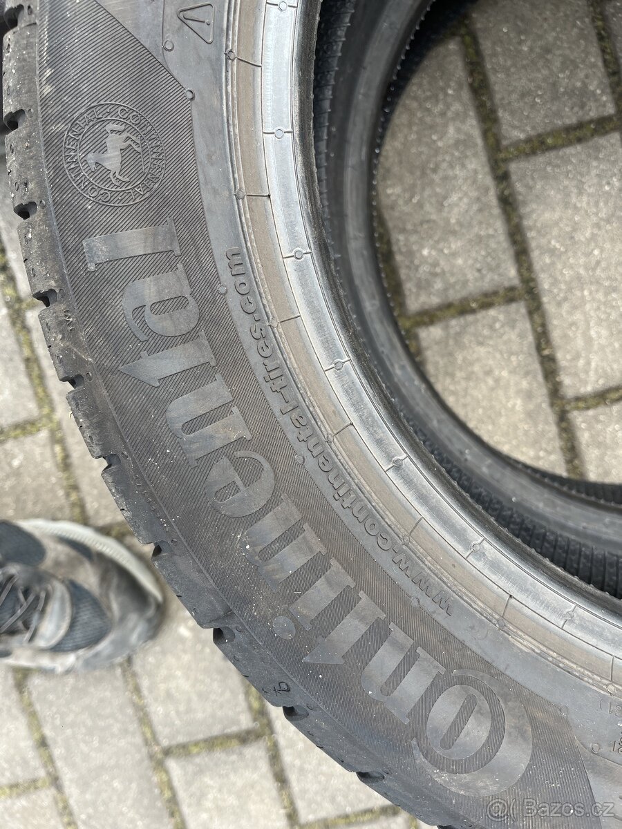 2x letní pneu 99% Continental 165/60/15 - 4