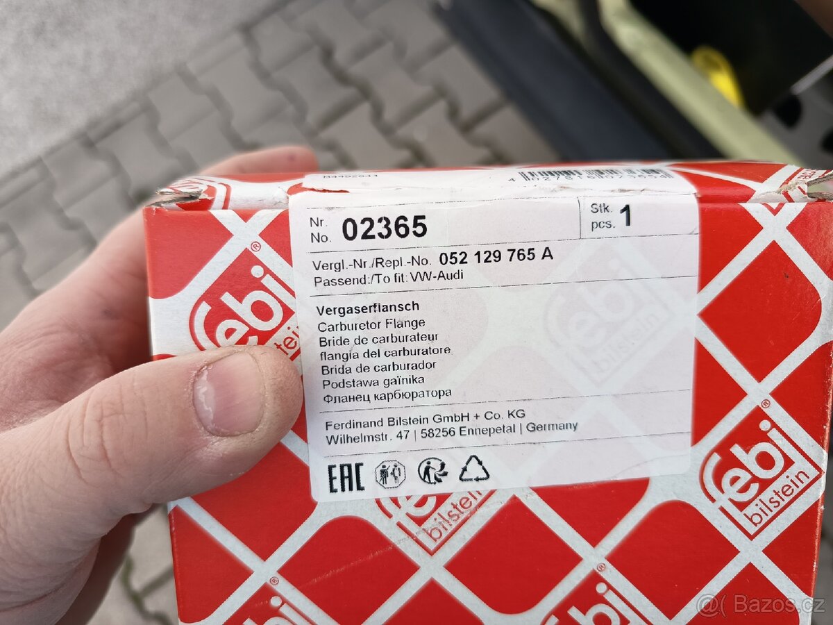 VW příruba karburátoru - 4