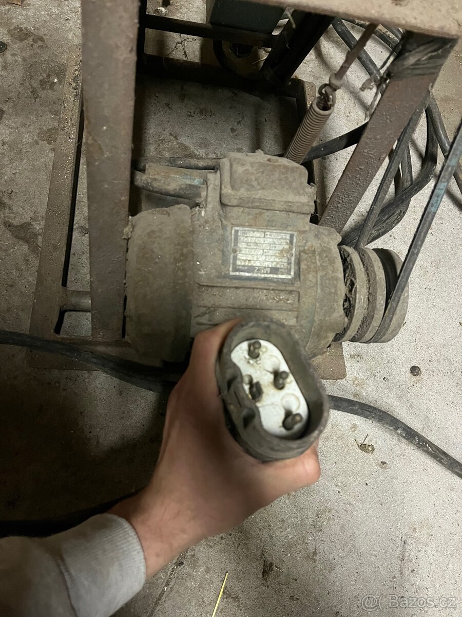 Dílenská bruska s vrtačkou – 380 V - 4