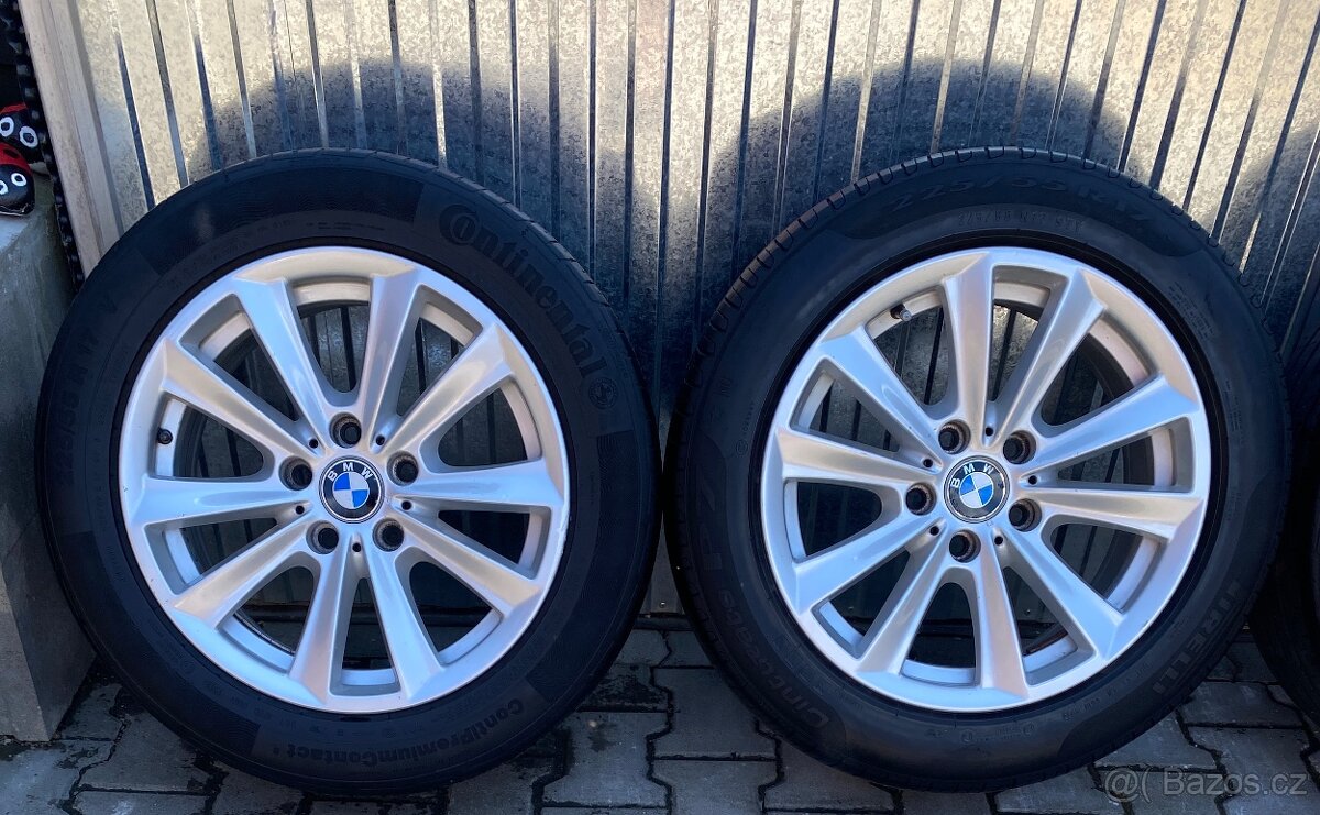 Alu letní BMW 5 typ E60, E61, 225/55 R17, 5x120 - 4