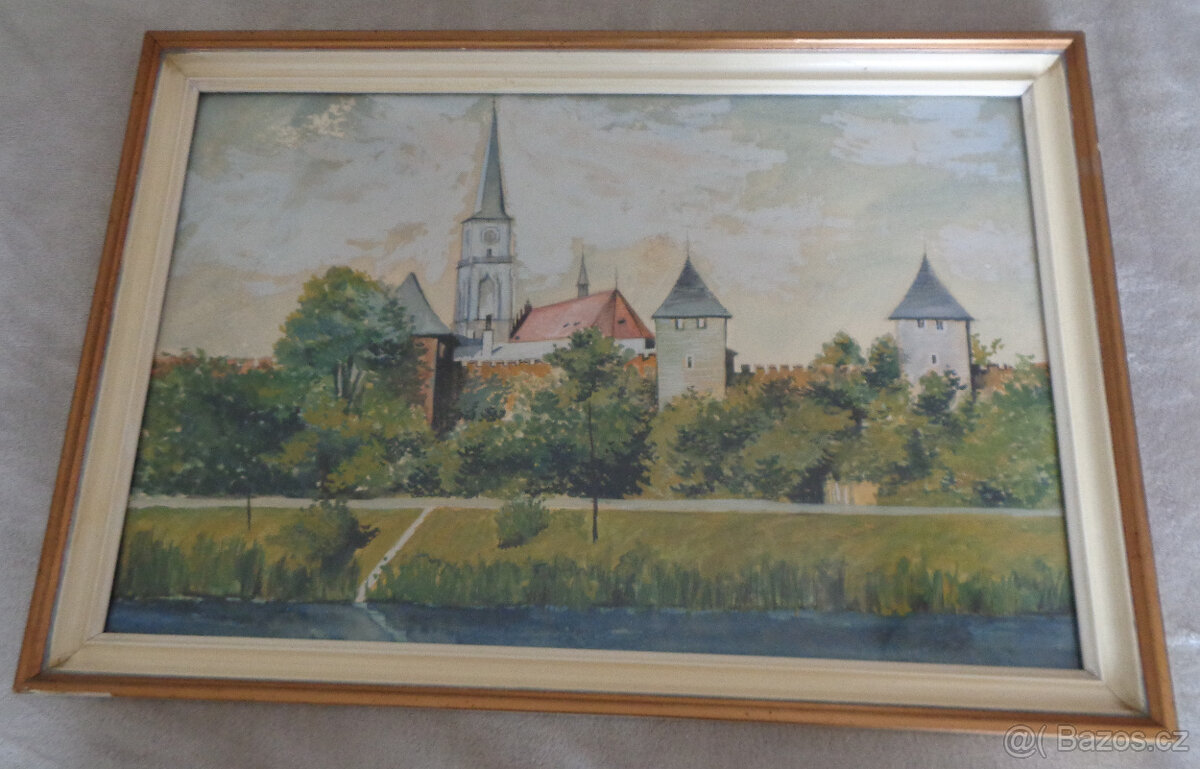 Obraz Nymburské hradby - 4