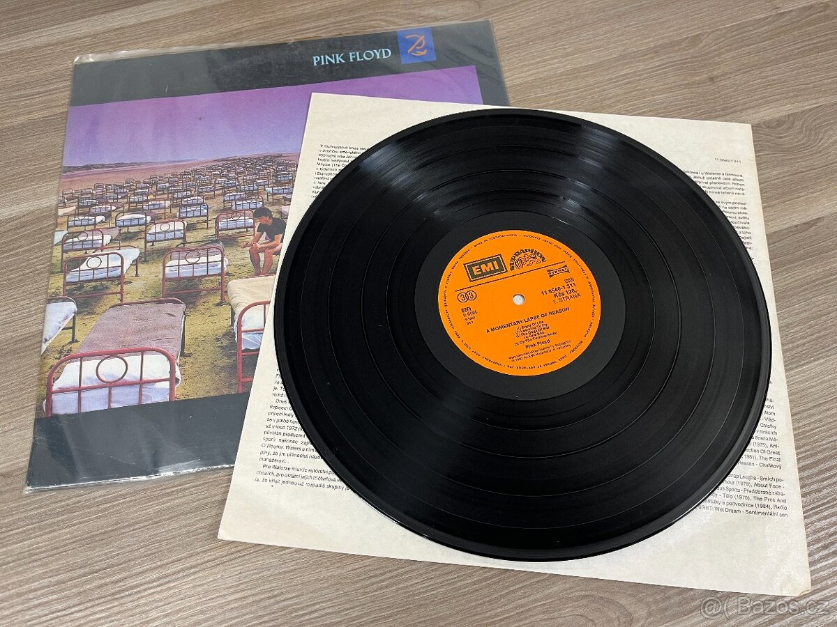 LP PINK FLOYD - A MOMENTARY LAPSE OF REASON - 4