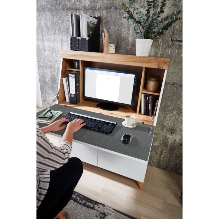 Skříňka - sekretář, psací stúl Rolando - 4