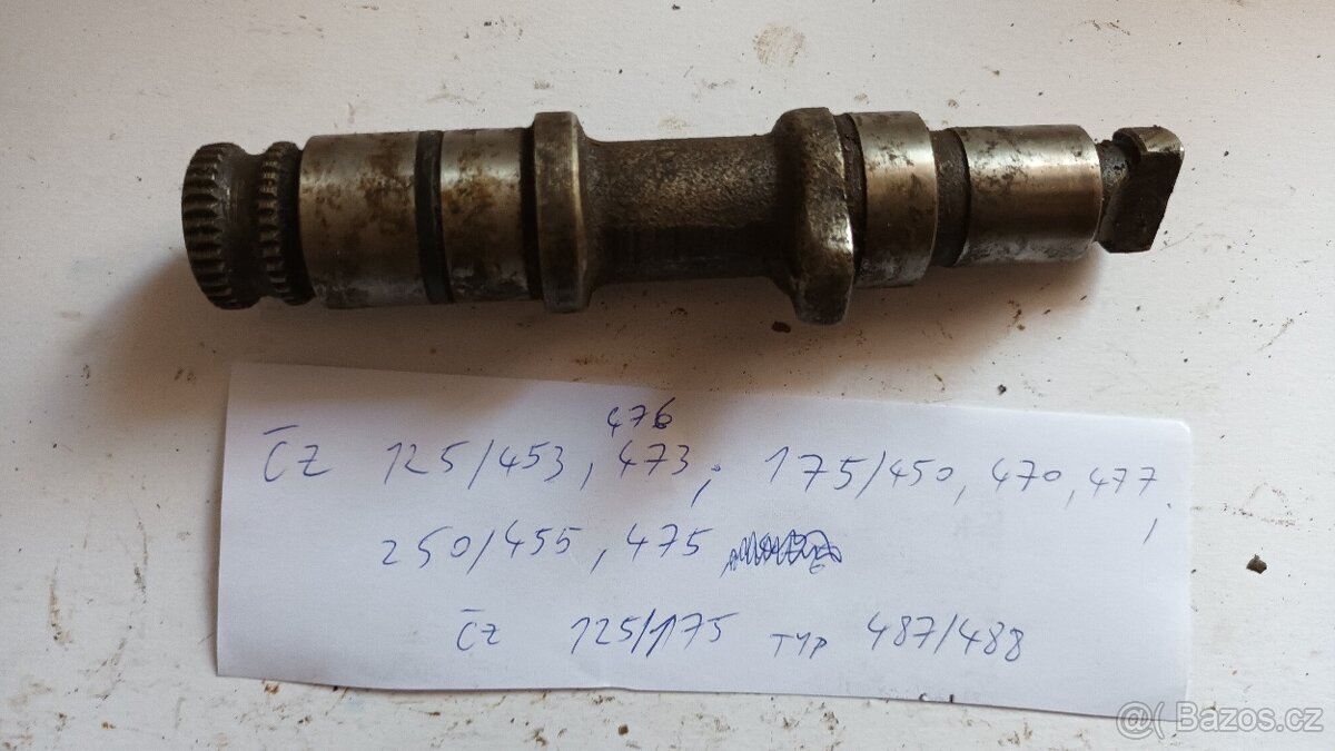 Startovací hřídele Jawa/ČZ - 4