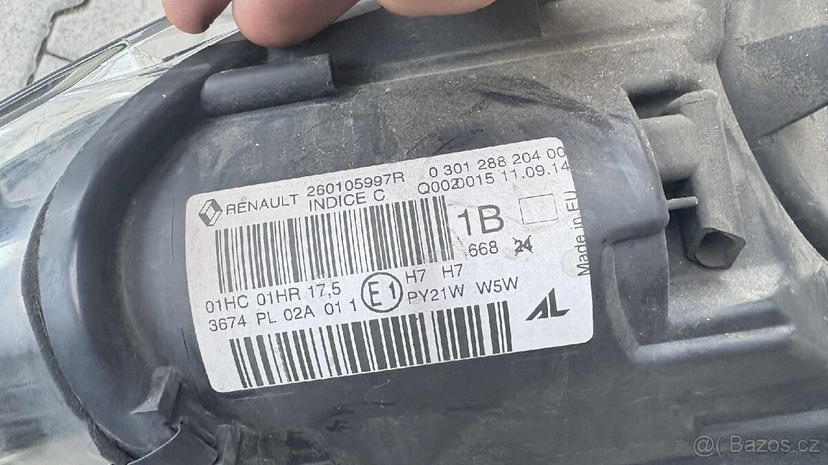 Renault Megane 3 světla - 4