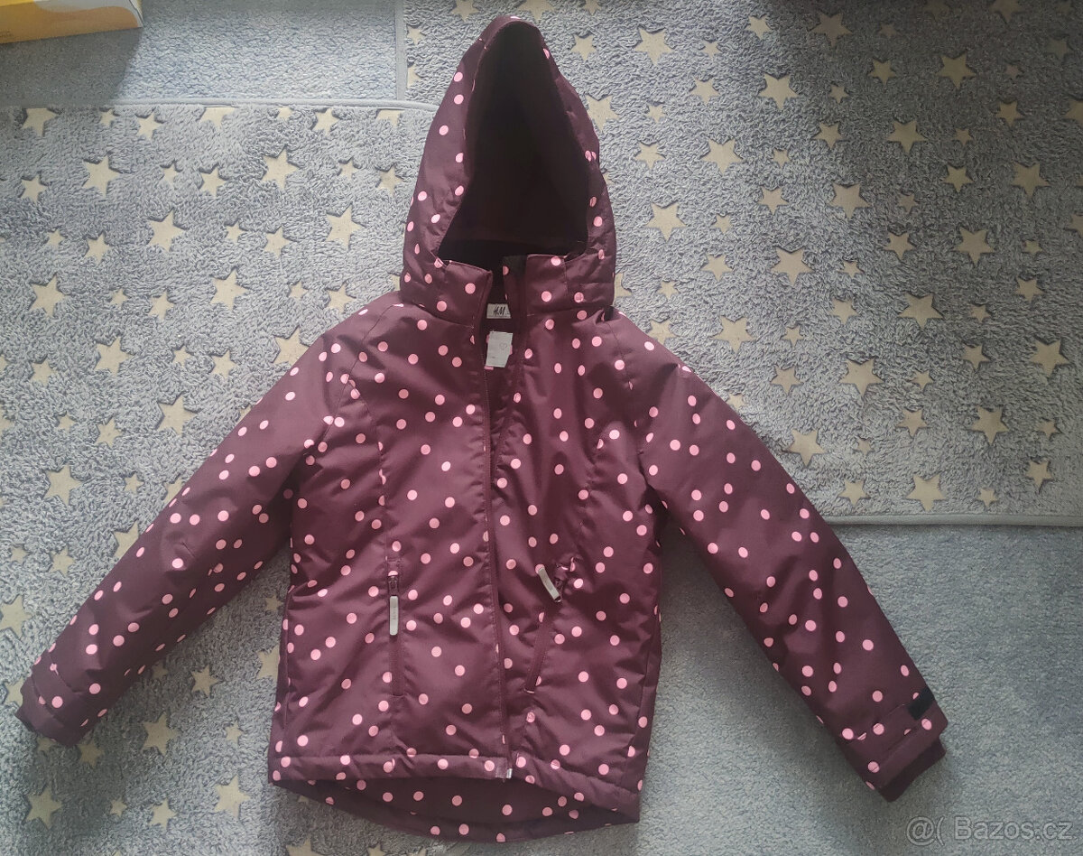 zimní bunda H&M - velikost 134 - 4