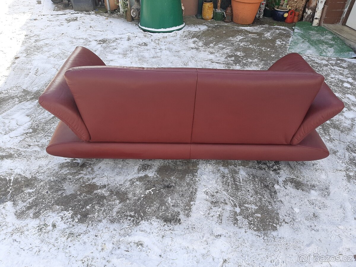 Kožená sedačka KOINOR - 4