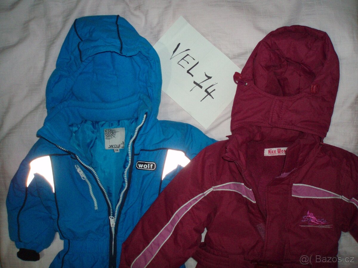 zimní kombinéza vel.74 - 4