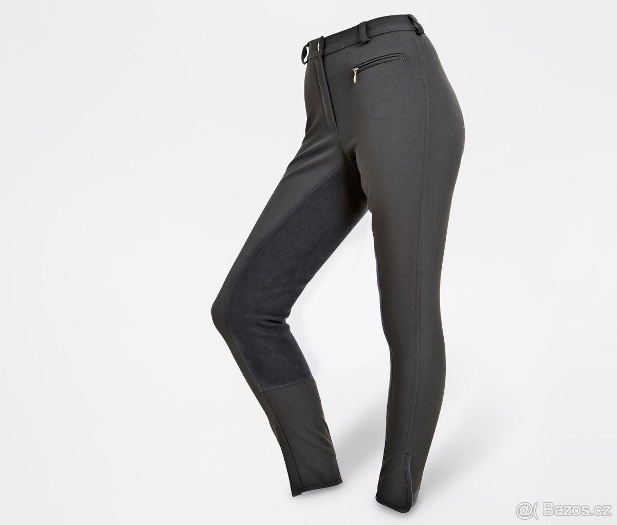 Dvoje černé rajtky s celokož. sedem Tchibo vel. 40 - 4