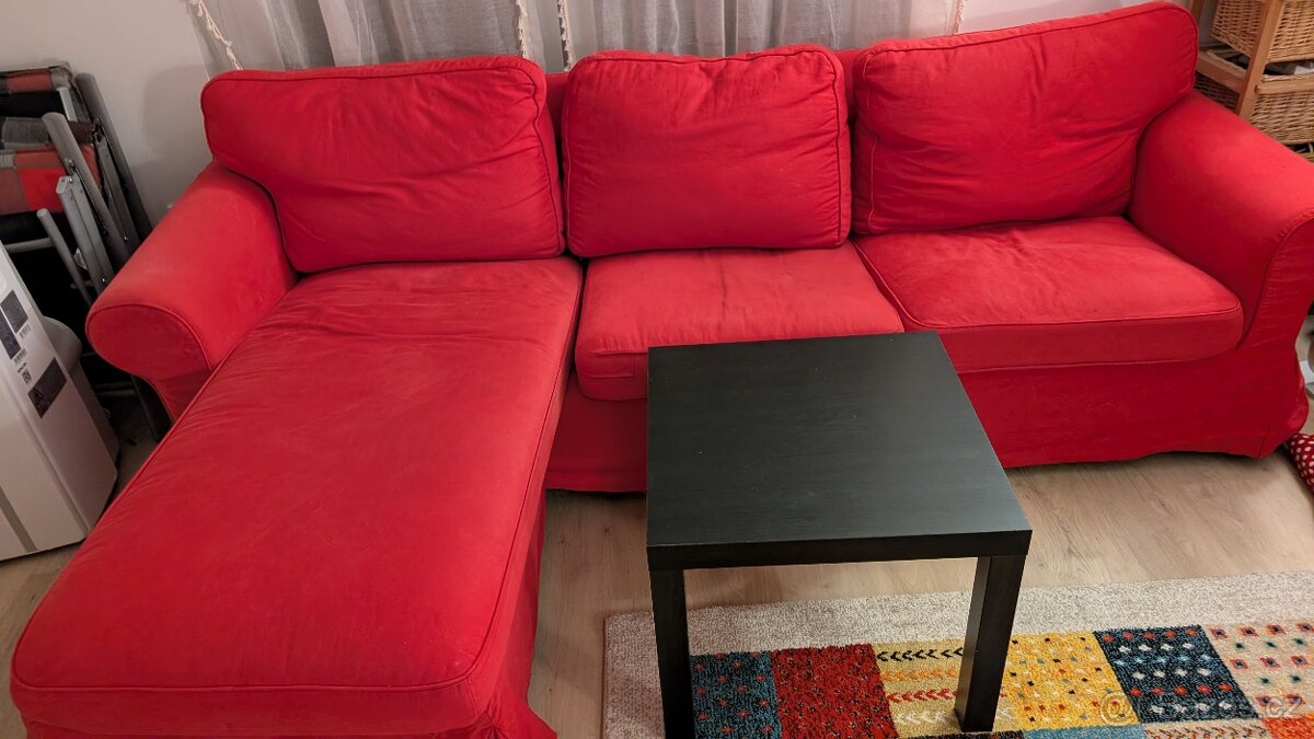 Gauč Ektorp velký červený - 4