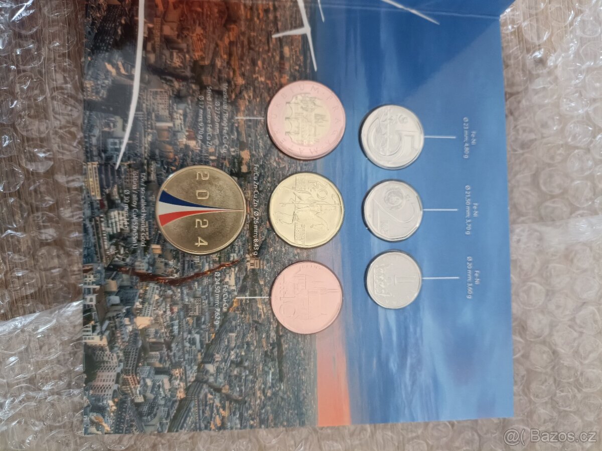 Sada oběžných mincí ČR 2024 Paříž - 4
