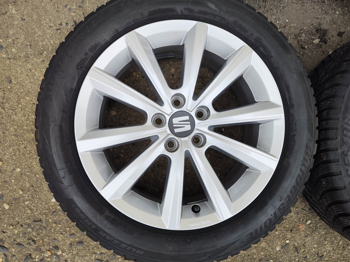 16"zimní alu sada Merano 5x100 origo Polo 6 Fabia 4 Ibiza - 4