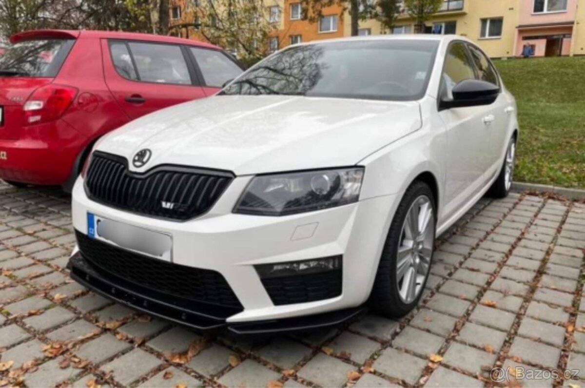 Octavia 3 RS přední lipo spoiler - 4