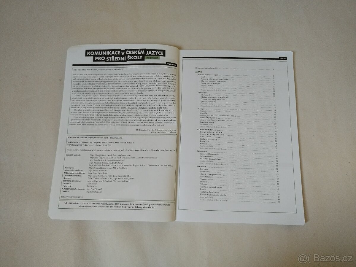 ČESKÝ JAZYK a LIT., PŘÍPRAVA K MATURITĚ - učebnice - 4