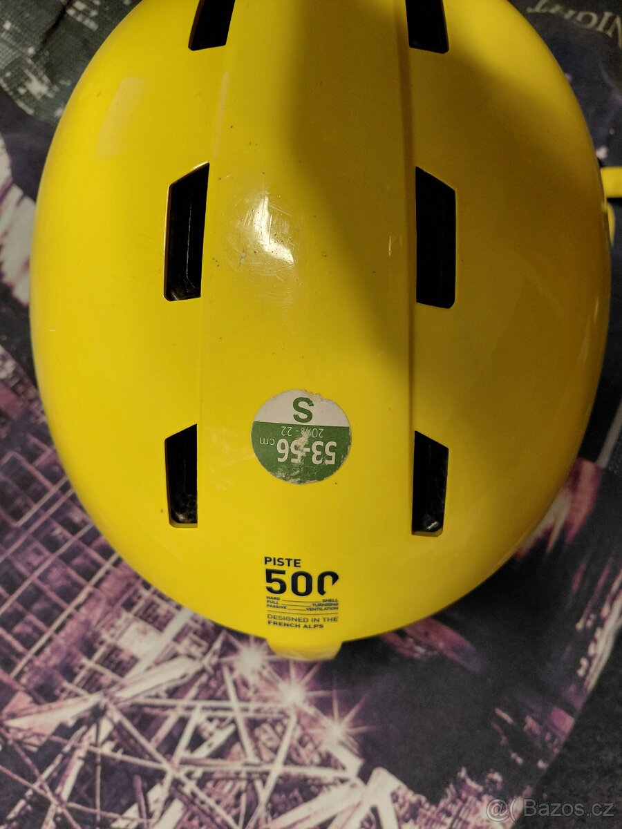 Dětská lyžařská přilba + lyžařské brýle - 4