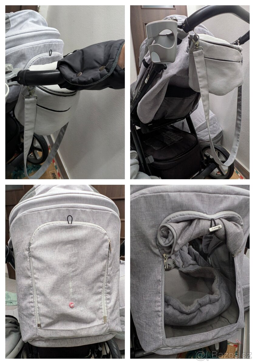 Kočárek trojkombinace Espiro Next Flow - 4