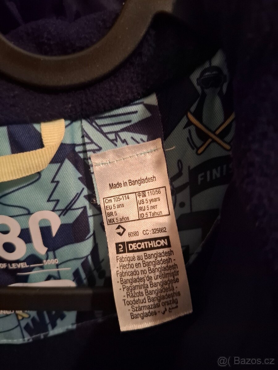 Lyžařská bunda vel. 110/116 - 4