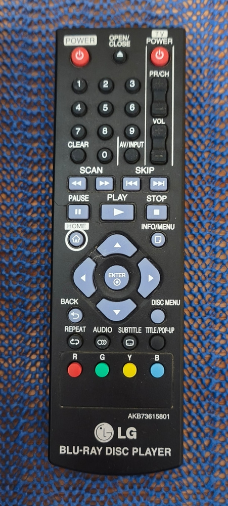 Blu-ray, DVD přehrávač LG BP125 - Super stav - 4