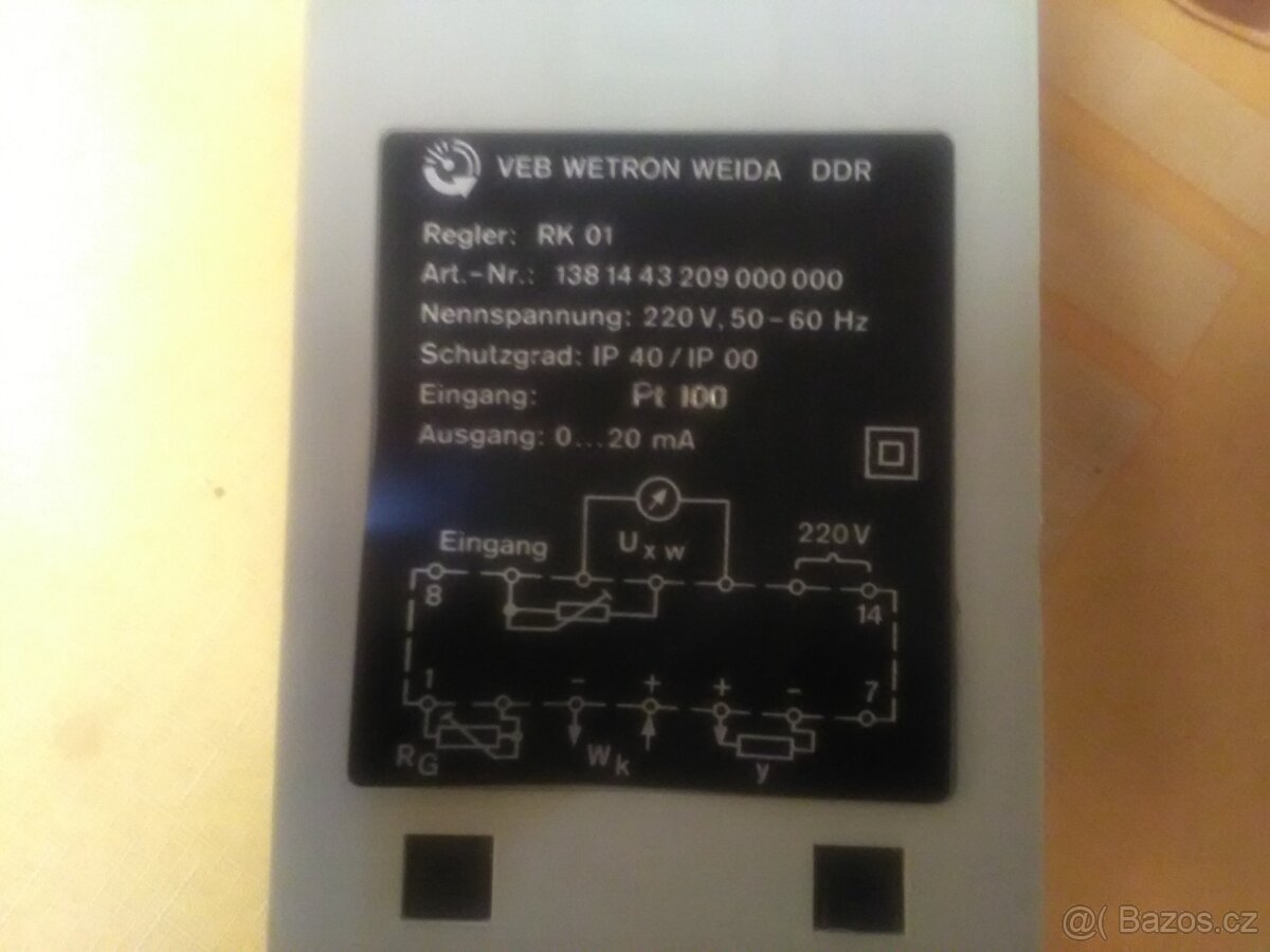 Regulátor teploty , Deutsche Demokratische Republik , retro - 4