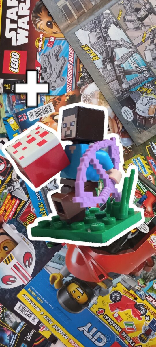 Figurka Steve + časopisy - 4