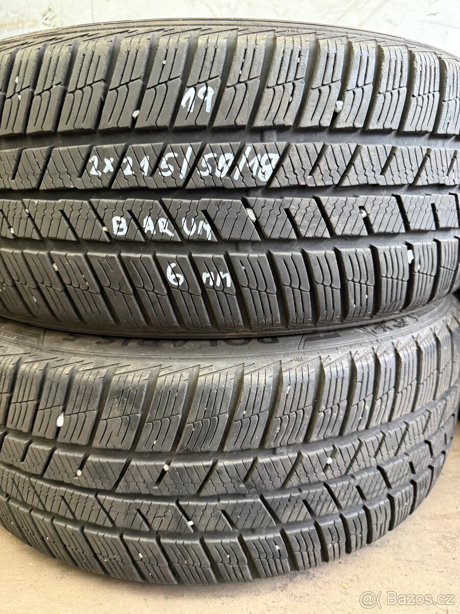 2x zimní pneu r18 215/50/18 - 4