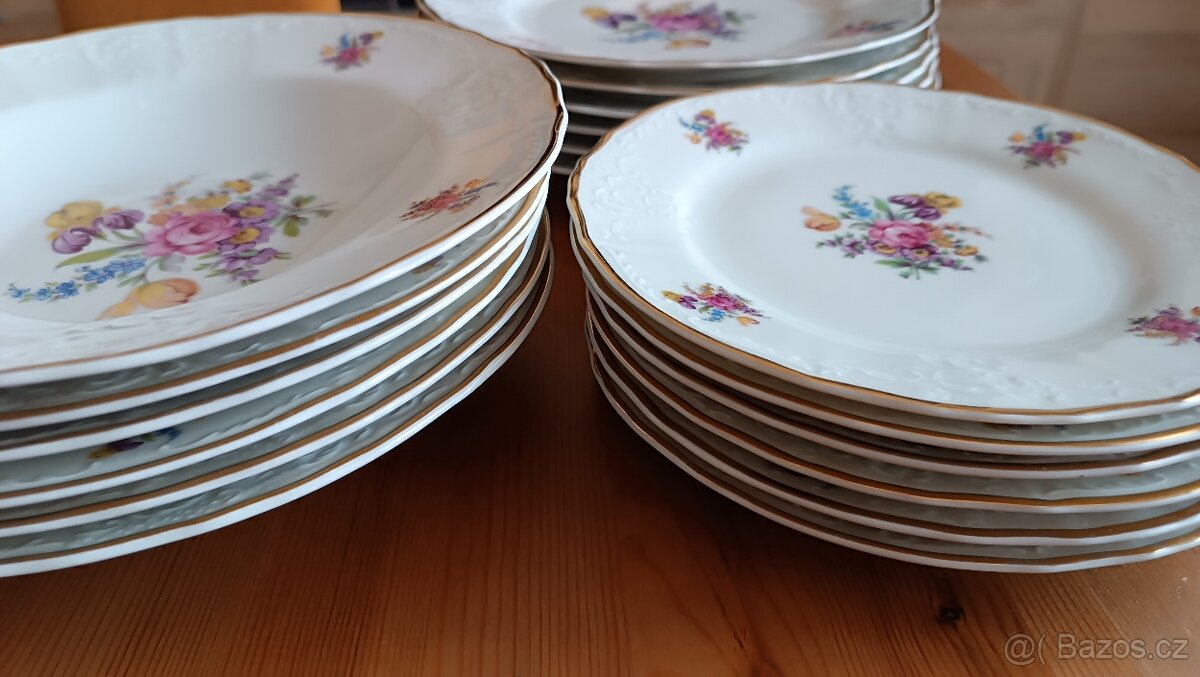 Porcelánová souprava Bernadotte Czechoslovakia – 18 dílů - 4