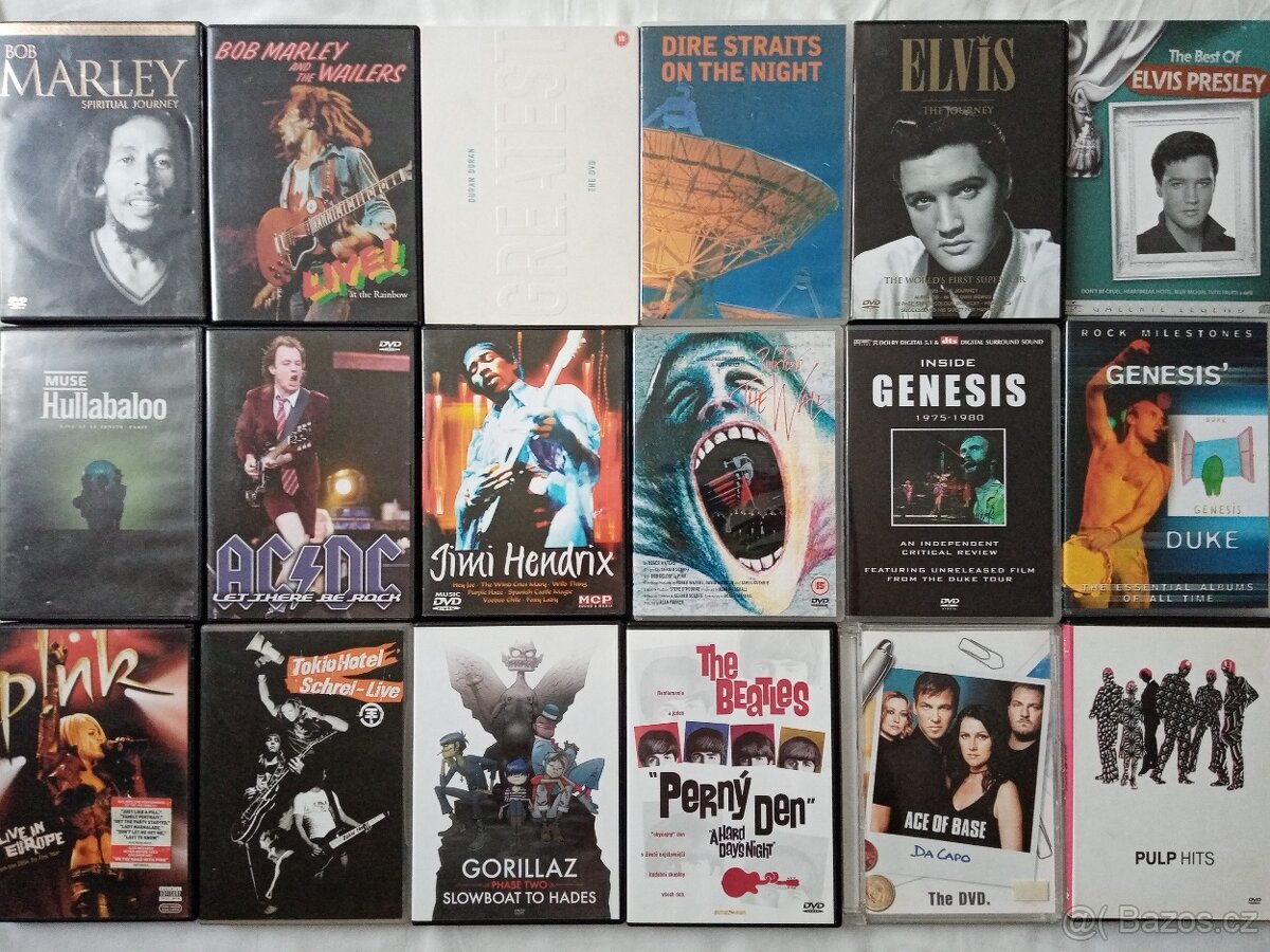 Nove foto 2.12.orig.DVD hudba(i zabal.)od 69Kč - 4