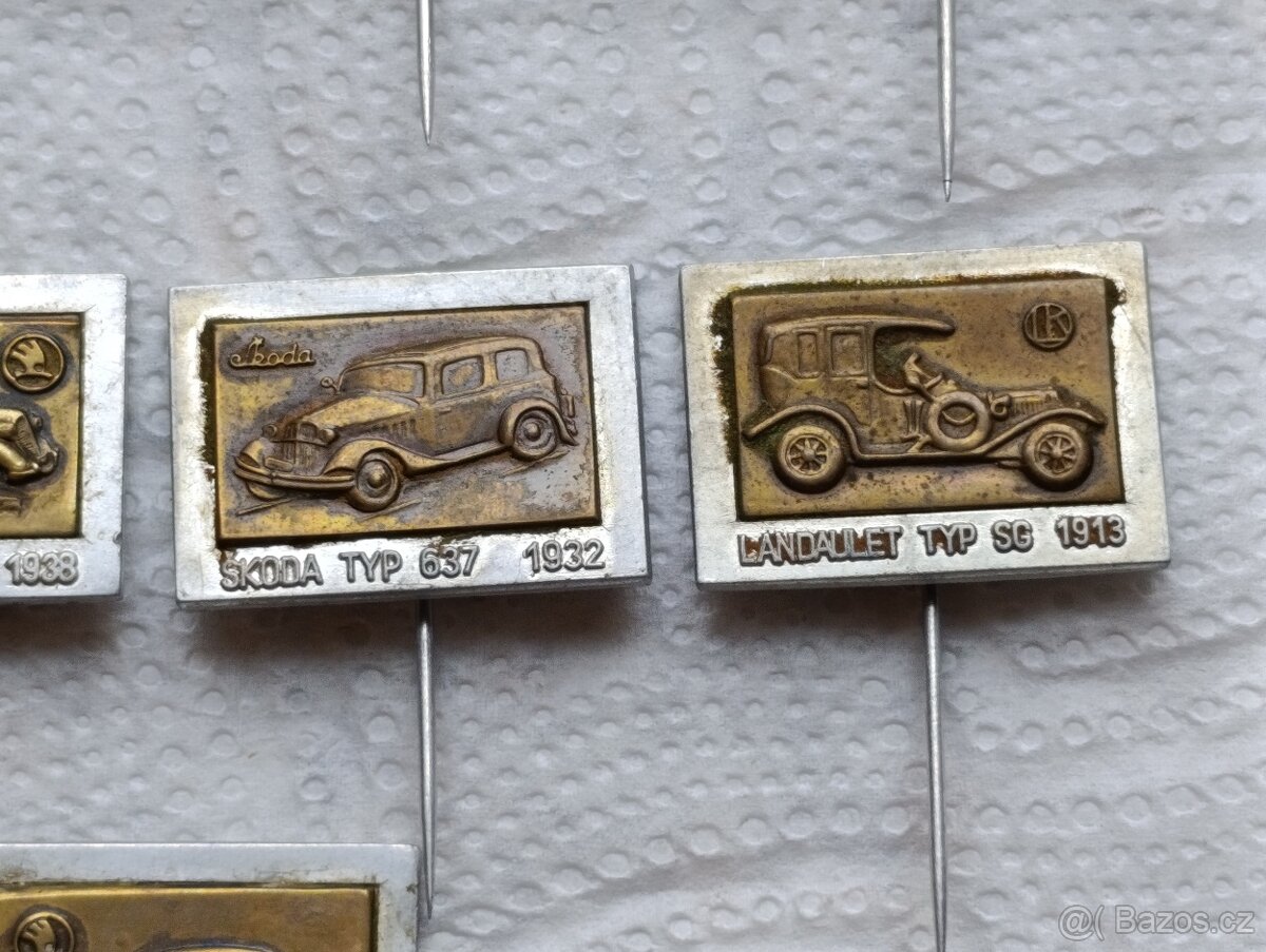 Velmi staré motoristické odznaky - 4