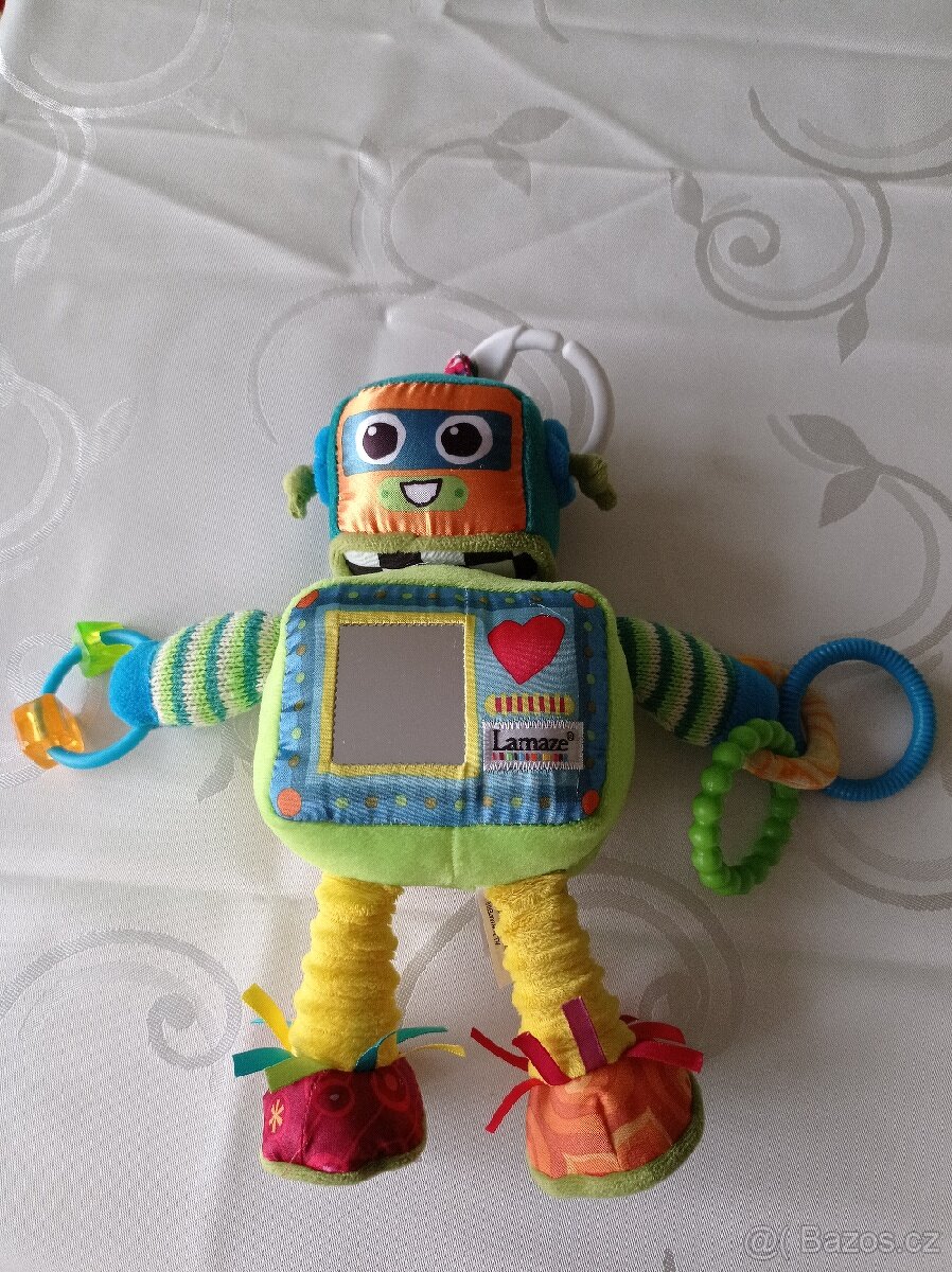 Hračky plyšové, Lamaze.Ovečka.Fisher Price,pro nejmenší - 4
