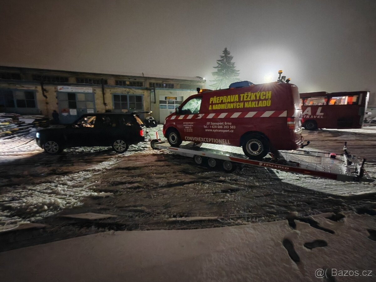 Přeprava/odtah vozidel a strojů (plošina 7×2,1 m, 2,8 t) - 4