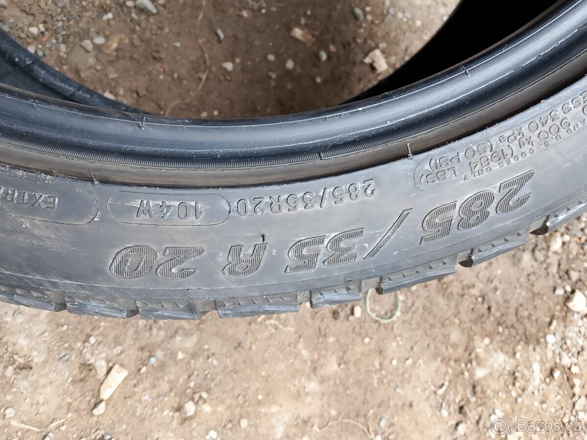 285/35 R20 104w Michelin - zimní pneu 2ks - 4