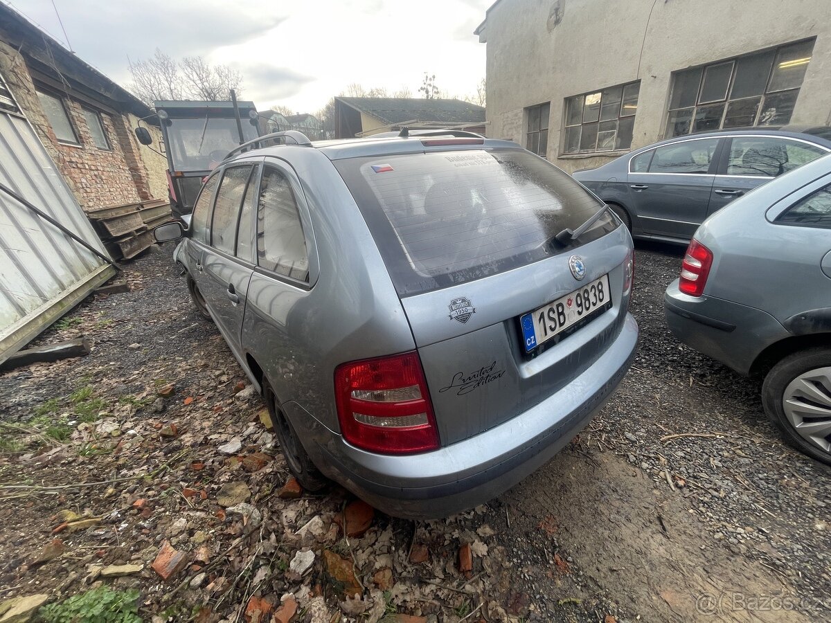 Prodám Škoda Fabia TDI ND - 4