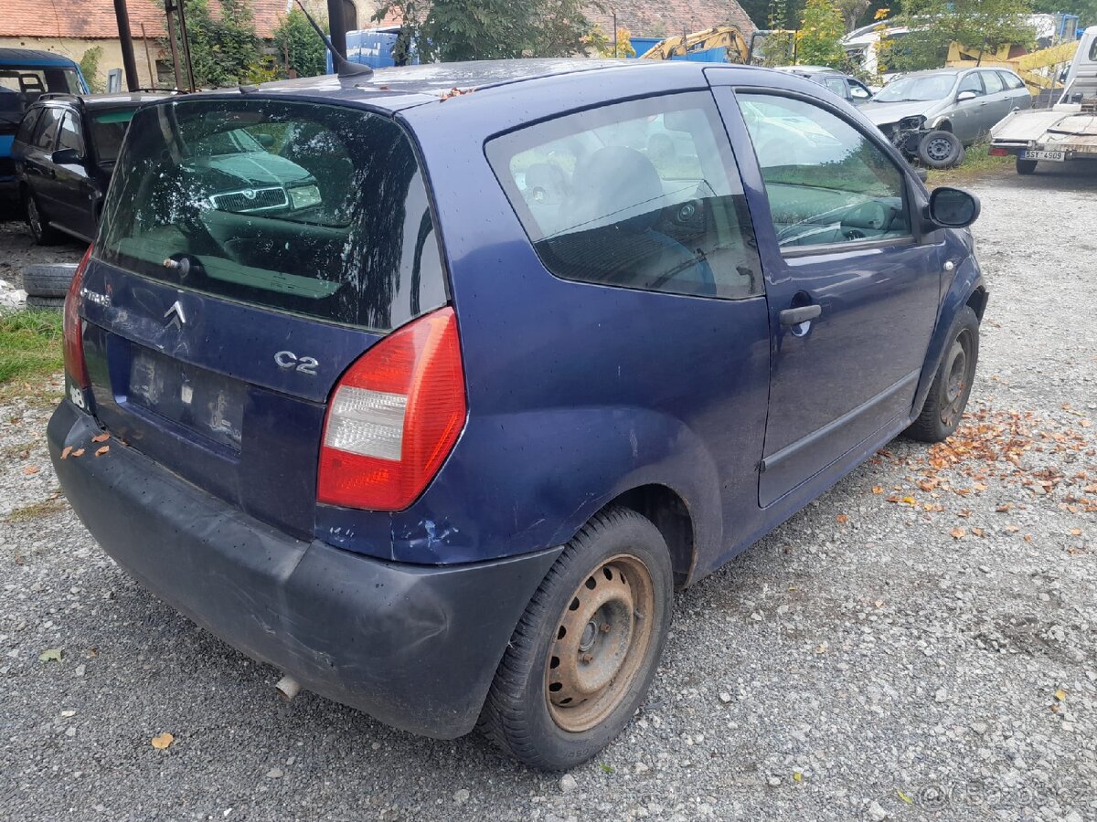 Citroën C2, 1.1i benzín, motor typ HFX, na náhradní díly - 4