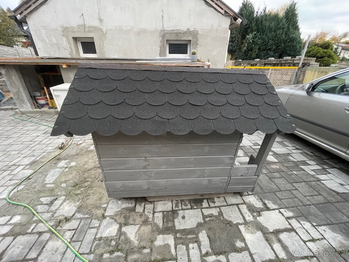 Psí bouda pro střední plemena - 4