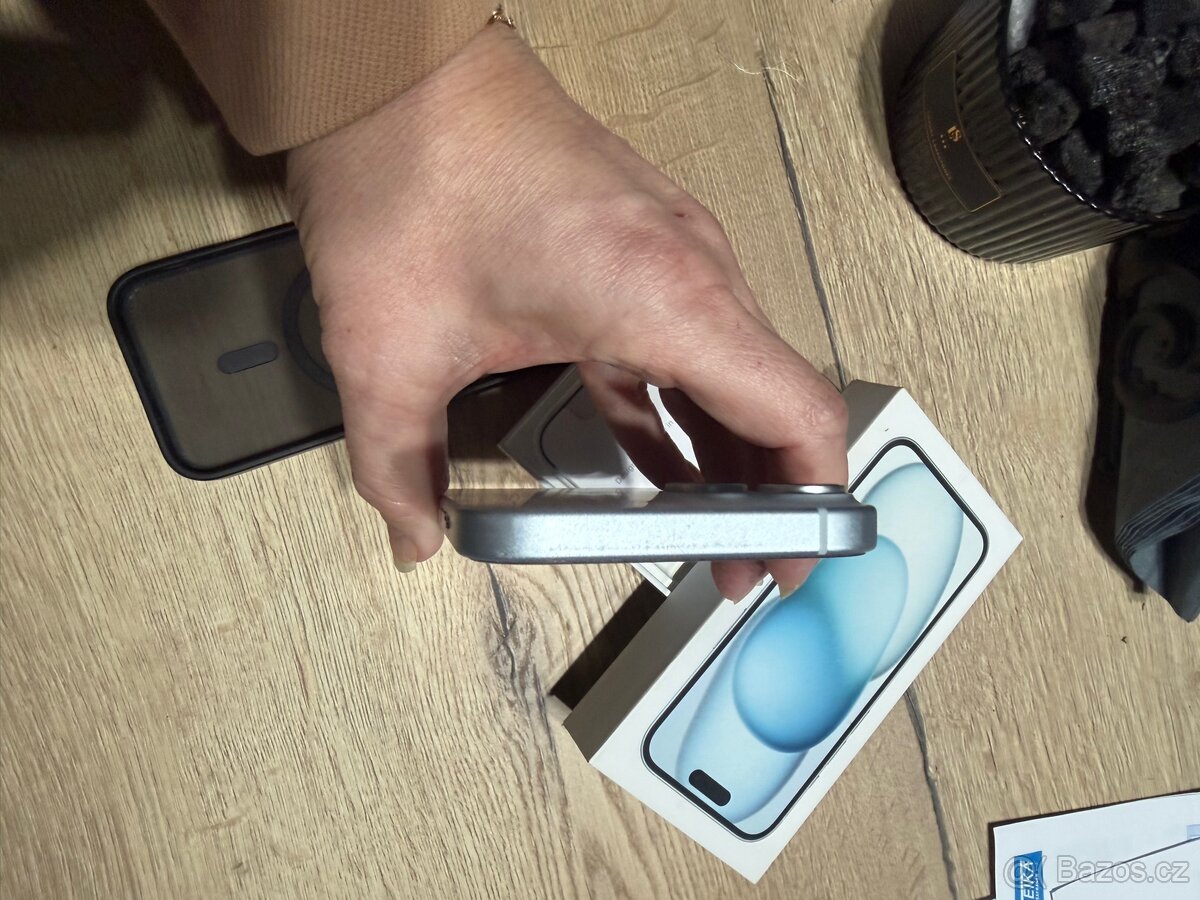 Apple Iphone15 128gb, záruka, modrý - 4