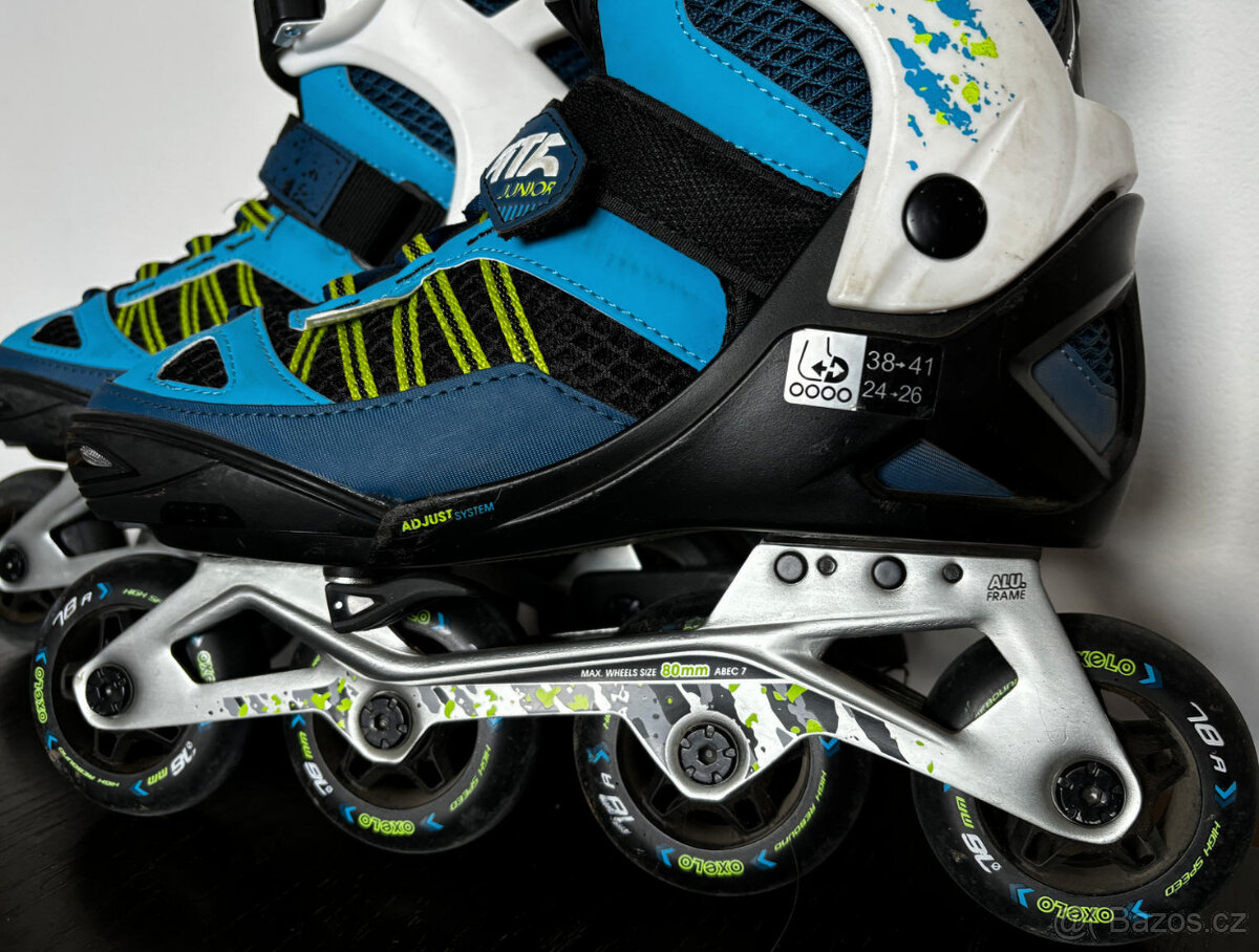 Dětské kolečkové inline brusle nastavitelné - 4