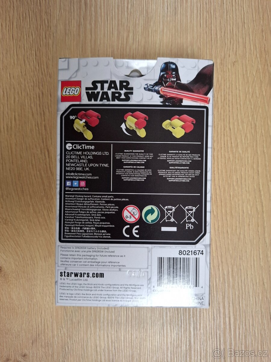 LEGO Star Wars 8021674 Watch Set Darth Vader - nový - 4
