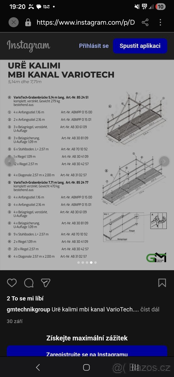 Altrad Baumann Modulové lešení - 4